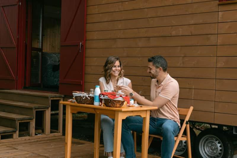 Roulottes Cocooning Au Coeur Des Landes Hotel Mées Екстериор снимка