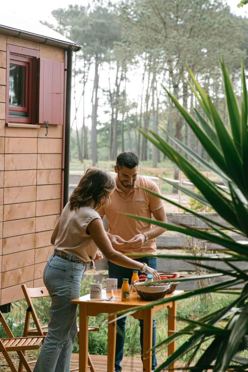 Roulottes Cocooning Au Coeur Des Landes Hotel Mées Екстериор снимка
