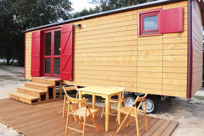 Roulottes Cocooning Au Coeur Des Landes Hotel Mées Екстериор снимка
